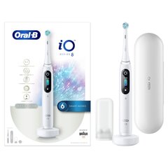 Oral-B iO8 Series White Alabaster цена и информация | Электрические зубные щетки | kaup24.ee