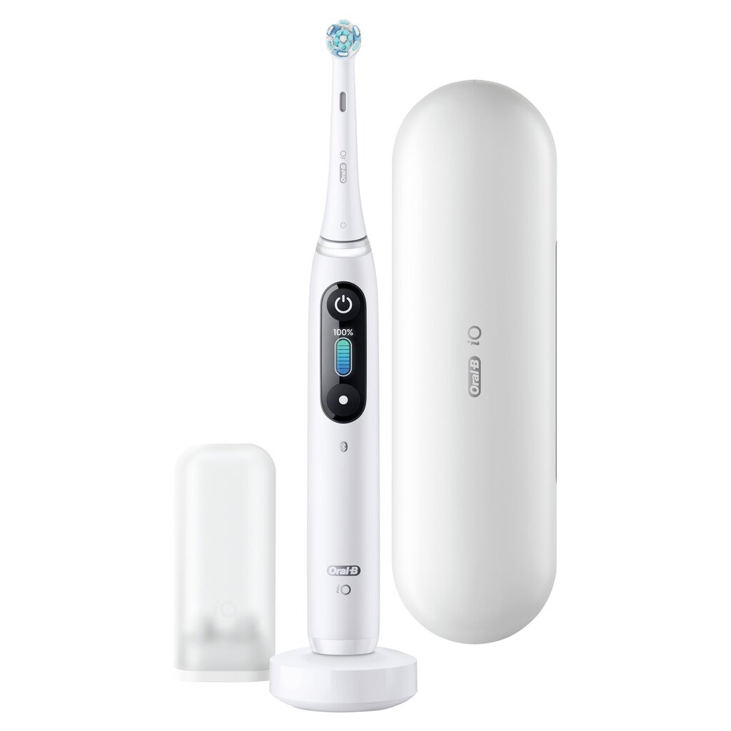 Oral-B iO8 Series White Alabaster цена и информация | Elektrilised hambaharjad | kaup24.ee