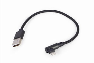 Кабель Gembird USB 2.0 - Micro-USB B / Lightning CC-USB2-AMLML, 0,2м цена и информация | Кабели и провода | kaup24.ee