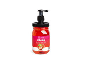 Vedel käteseep IDC Institute Smoothie, 360 ml, Strawberry hind ja info | Seebid | kaup24.ee