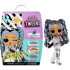 Кукла  L.O.L. Surprise Tweens Doll- Freshest, 576686EUC. цена и информация | MUST Металлическая бутылочка с Ярким рисунком (без BPA) (500ml) для мальчиков от 3+ лет Серая с Машинкой | kaup24.ee