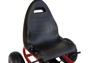 Картинг с педалями Gokart A-18 красный цена и информация | Игрушки для мальчиков | kaup24.ee