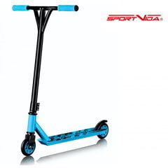 Трюковый самокат SportVida Ravage 100 мм RS PRO колеса ABEC-7 карбоновые подшипники 82 см ручка, синий цена и информация | Самокаты | kaup24.ee