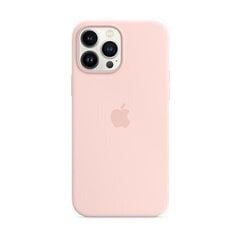 iPhone 13 Pro Max Silicone Case with MagSafe, Chalk Pink hind ja info | Apple Mobiiltelefonid, foto-, videokaamerad | kaup24.ee