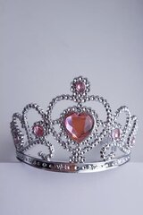 Корона принцессы, розовая цена и информация | Карнавальные костюмы | kaup24.ee