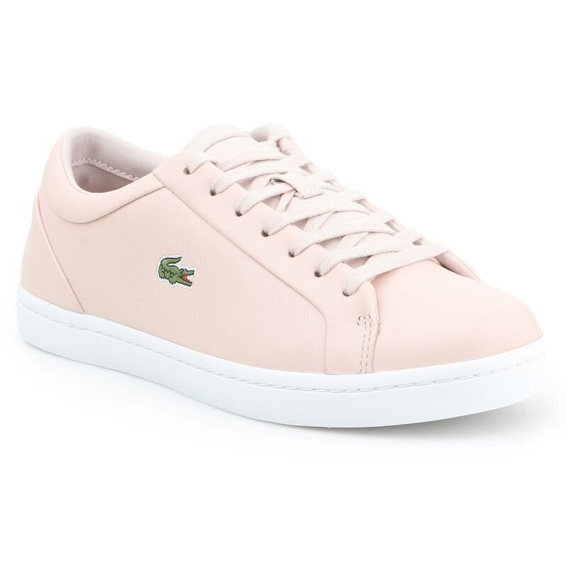 Naiste vabaajajalatsid Lacoste Straightset Lace 317 3 Caw W 7-34CAW006015J, beež hind ja info | Naiste spordi- ja vabaajajalatsid | kaup24.ee