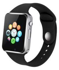 Умные часы A1 с SIM-картой Android IOS, черные цена и информация | Смарт-часы (smartwatch) | kaup24.ee