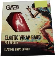 Elastne riba sportimiseks, punane цена и информация | Ортезы и бандажи | kaup24.ee