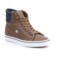 Naiste jalatsid Lacoste Marcel MID PWT DK W 7-26SPW4118DK4, pruun цена и информация | Женские сапоги | kaup24.ee