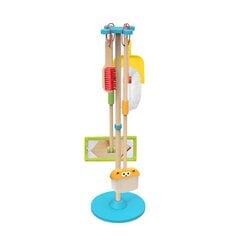 Puidust puhastuskomplekt Tooky Toy hind ja info | Tüdrukute mänguasjad | kaup24.ee