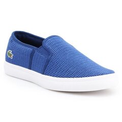 Обувь для отдыха для женщин Lacoste Gazon W 7-33CAW1074125, синяя цена и информация | Спортивная обувь, кроссовки для женщин | kaup24.ee