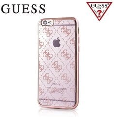 GUHCPSETR4GRG Guess 4G TPU Case Rose Gold for iPhone 5/5S/SE цена и информация | Чехлы для телефонов | kaup24.ee