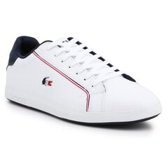 Обувь для отдыха мужская Lacoste M 7-37SMA0022407, белая цена и информация | Кроссовки для мужчин | kaup24.ee