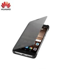 Klapiga ümbris Clear S-View Book sobib Huawei Mate 9, hall hind ja info | Telefoni kaaned, ümbrised | kaup24.ee