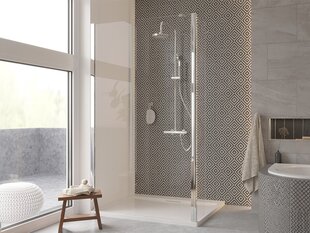 Walk-In dušikabiin Besco Eco-N, 90,100,110,120 x 195 cm цена и информация | Душевые двери и стены | kaup24.ee