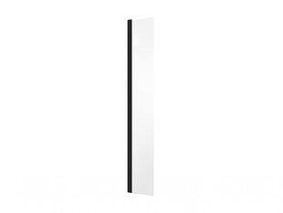 Külgsein Besco Flex Black 30 Eco-N walk-in dušikabiinide jaoks hind ja info | Dušikabiinide uksed ja seinad | kaup24.ee