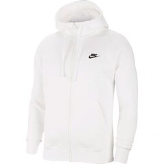 Meeste džemper Nike Sportswear Club Fleece M BV2645-100, valge hind ja info | Meeste spordiriided | kaup24.ee