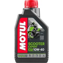 Масло MOTUL SCOOTER EXPERT MA 4T 10W40 1ltr (105960) цена и информация | Моторные масла | kaup24.ee