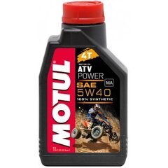 Käigukasti õli Motul ATV POWER 4T 5W40 1L hind ja info | Mootorrataste mootoriõlid | kaup24.ee