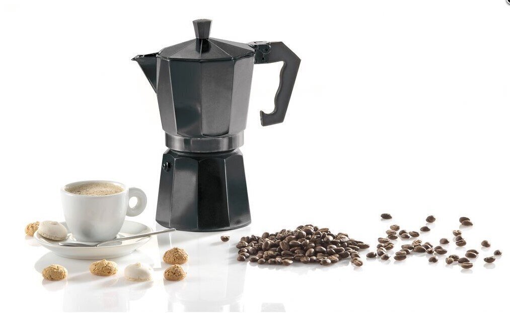 Espresso kohvikann Kruger Italiano Nero, 180 ml hind ja info | Kohvikannud, teekannud | kaup24.ee