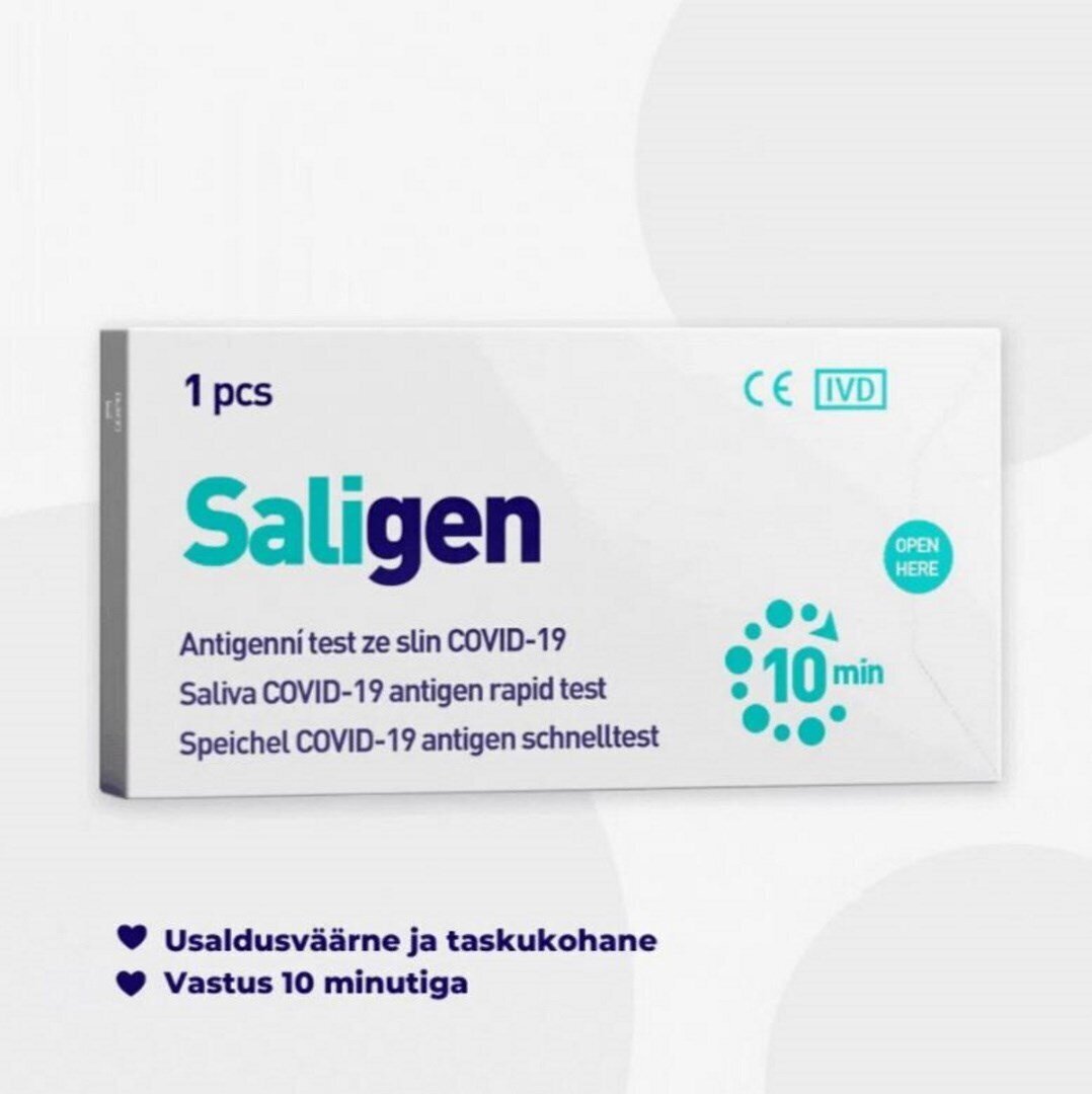 Kiire SARS-CoV-2 (koroonaviiruse) antigeeni test Saligen hind | kaup24.ee