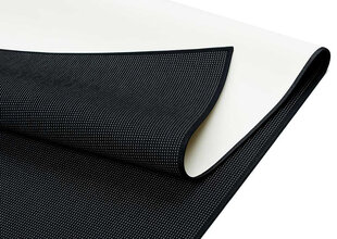 Narma flatWeave™ -silesidusvaip Limo, must, 80 x 300 cm hind ja info | Vaibad | kaup24.ee