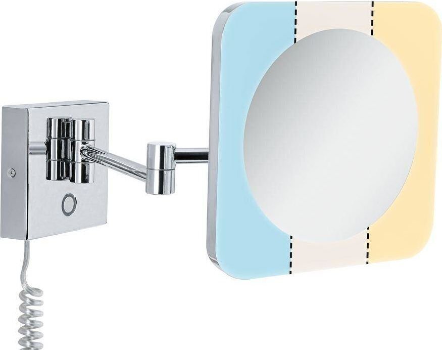 LED Kosmeetiline peegel valgusti Paulmann Jora IP44 Valge lüliti 270lm 230V 3,3W kroom/valge/peegel hind ja info | Peeglid | kaup24.ee