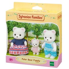 Набор кукол Sylvanian Families The Polar Bear Family цена и информация | Игрушки для девочек | kaup24.ee