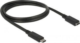 Delock 85533, USB-C, 1 м цена и информация | Кабели и провода | kaup24.ee