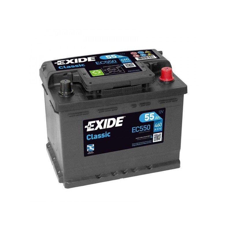 Aku EXIDE EC550 55 Ah 460 A EN 12V цена и информация | Akud | kaup24.ee