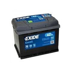 Аккумулятор EXIDE EB620 62 Ah 540 A EN 12V цена и информация | Батареи | kaup24.ee