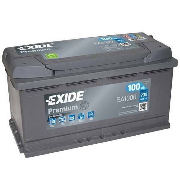 Aku EXIDE Premium EA1000 100Ah 900A цена и информация | Akud | kaup24.ee