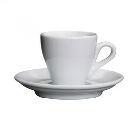 Чашка для кофе эспрессо Milano, коричневая цена и информация | Стаканы, фужеры, кувшины | kaup24.ee