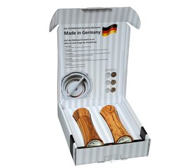 Veskikomplekt Frankfurt, 18 cm, 023046 hind ja info | Soola- ja pipraveskid, maitseianepurgid | kaup24.ee