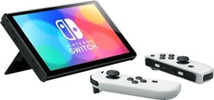 Nintendo Switch OLED NSH008, 64GB, valge hind ja info | Mängukonsoolid | kaup24.ee