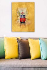 Репродукция на холсте Красный трамвай цена и информация | Картины, живопись | kaup24.ee