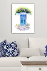 Репродукция на холсте Синие двери цена и информация | Картины, живопись | kaup24.ee