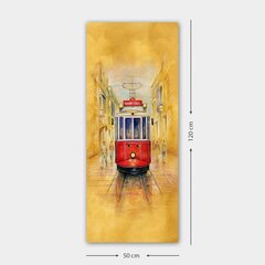 Репродукция Трамвай цена и информация | Настенные деревянные декорации | kaup24.ee