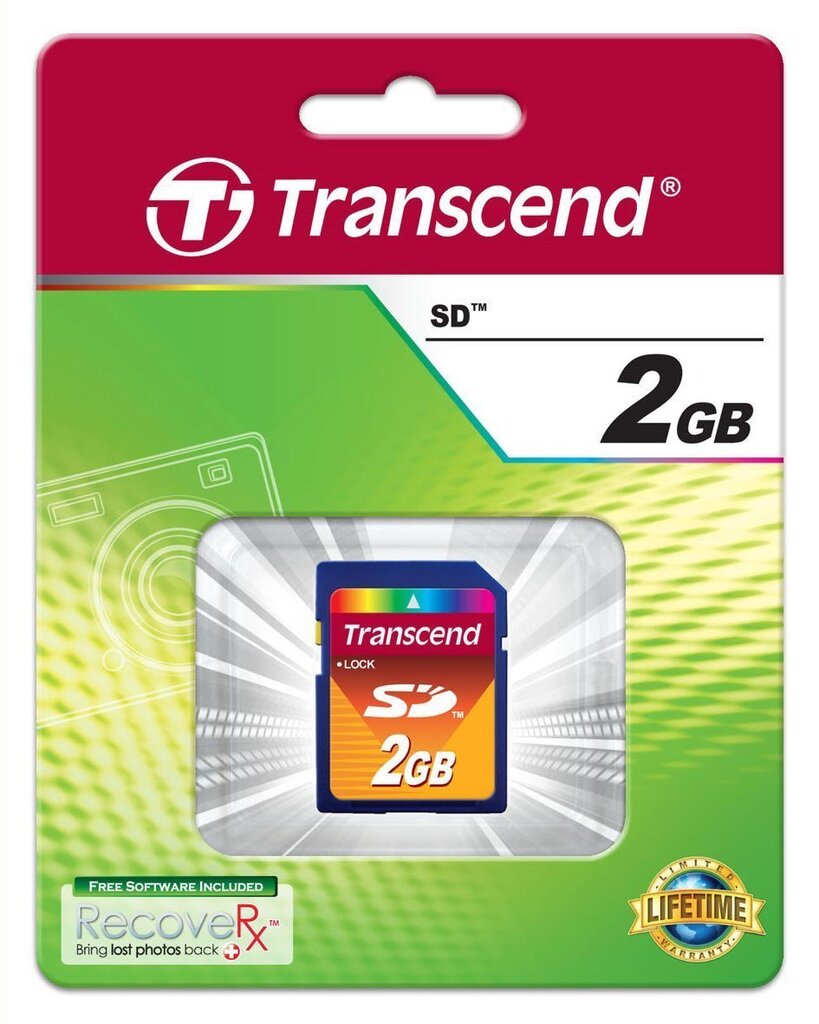 Mälukaart Transcend SD 2GB hind ja info | Fotoaparaatide mälukaardid | kaup24.ee