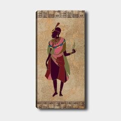 Картина Home ESPRIT Колониальный Африканка 120 x 4,5 x 120 cm цена и информация | Картины, живопись | kaup24.ee