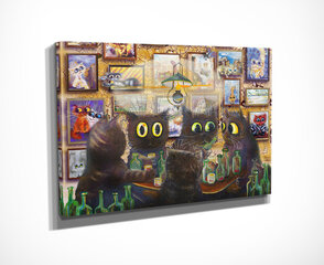 Репродукция Кошки у стола цена и информация | Картины, живопись | kaup24.ee