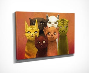 Репродукция Кошки цена и информация | Картины, живопись | kaup24.ee