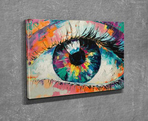 Репродукция Цветной глаз цена и информация | Картины, живопись | kaup24.ee