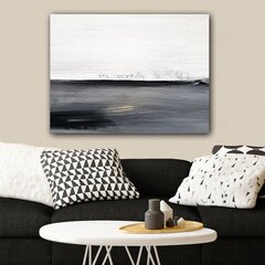 Репродукция на холсте Бело-серая цена и информация | Картины, живопись | kaup24.ee