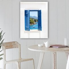 Pilt lõuendil Meri läbi akna hind ja info | Seinapildid | kaup24.ee