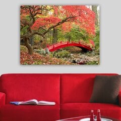 Репродукция на холсте Красный мост цена и информация | Картины, живопись | kaup24.ee