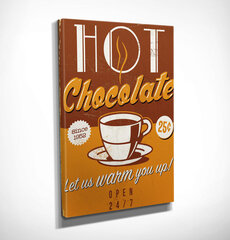 Pilt lõuendil Hot chocolate hind ja info | Seinapildid | kaup24.ee