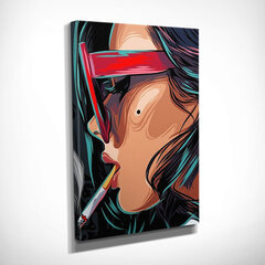 Репродукция на холсте Девушка с сигаретой цена и информация | Картины, живопись | kaup24.ee