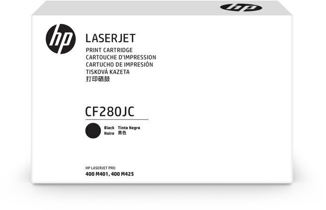 HP Toner CF280JC, must цена и информация | Laserprinteri toonerid | kaup24.ee