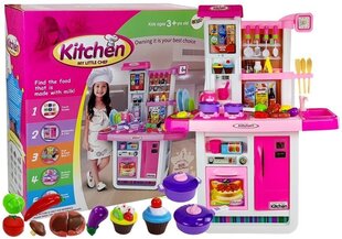 Interaktiivne kööginurk, roosa 98x74x35 hind ja info | Tüdrukute mänguasjad | kaup24.ee